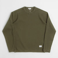 Norse Projects Eske Military Rib Long Sleeve T-Shirt - Olive Night thumbnail