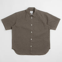 Norse Projects Espevik Short Sleeve Shirt in Taupe thumbnail