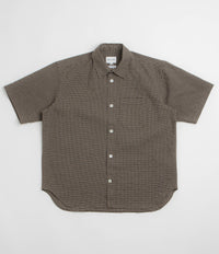 Norse Projects Espevik Short Sleeve Shirt in Taupe