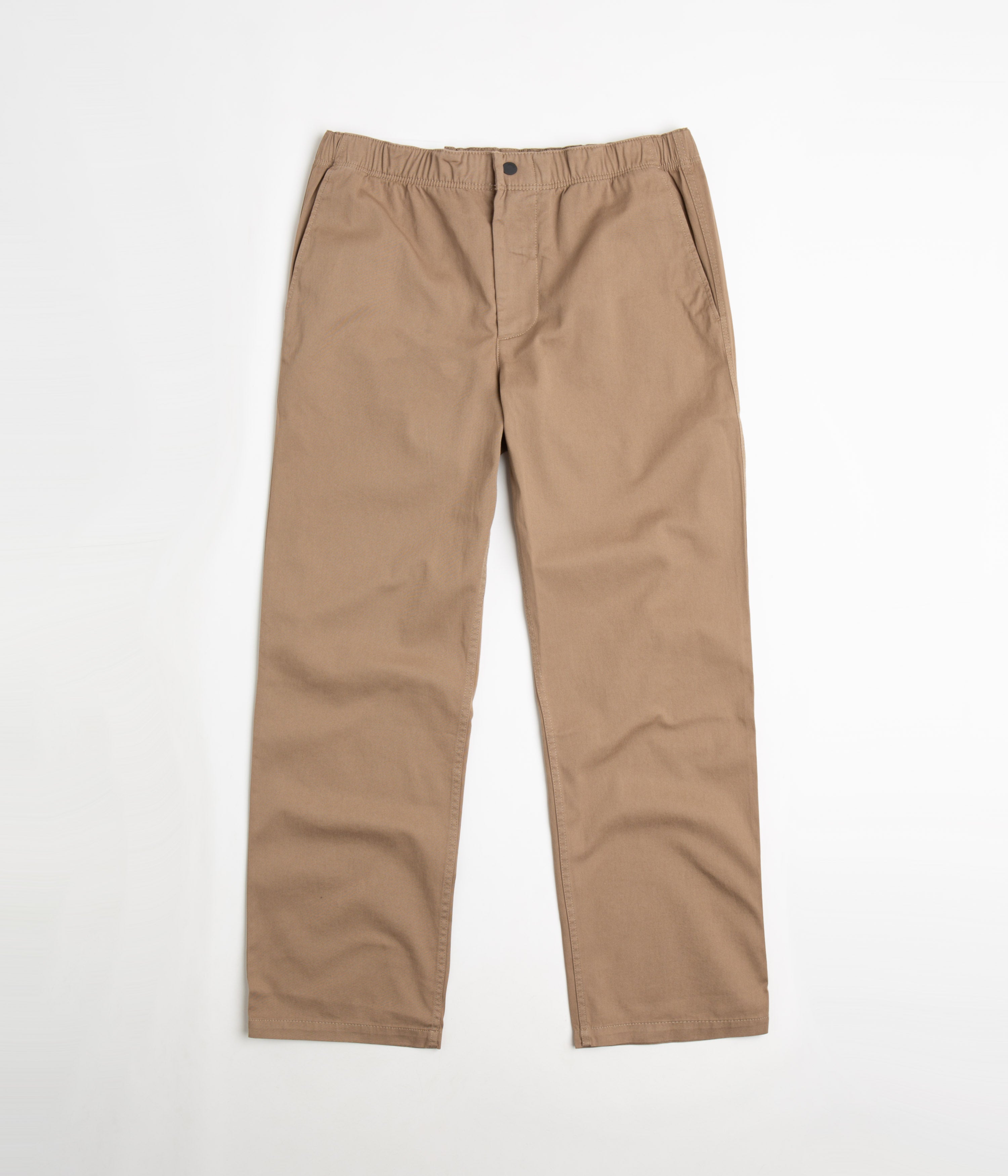 Norse Projects Ezra Relaxed Organic Twill Trousers in Utility Khaki