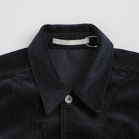 Norse Projects Folke Wide Corduroy Chore Jacket - Dark Navy thumbnail