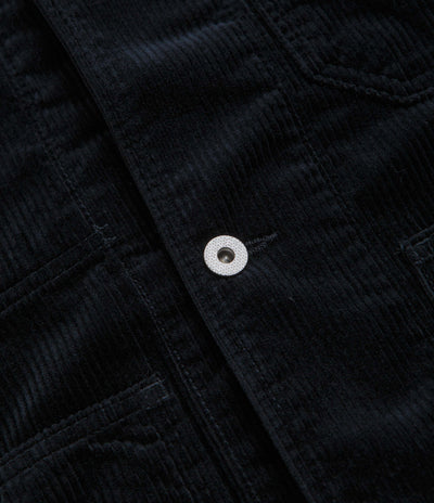 Norse Projects Folke Wide Corduroy Chore Jacket - Dark Navy