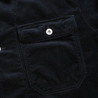 Norse Projects Folke Wide Corduroy Chore Jacket - Dark Navy thumbnail