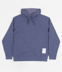 Norse Projects Fraser Tab Series Hoodie in Scoria Blue