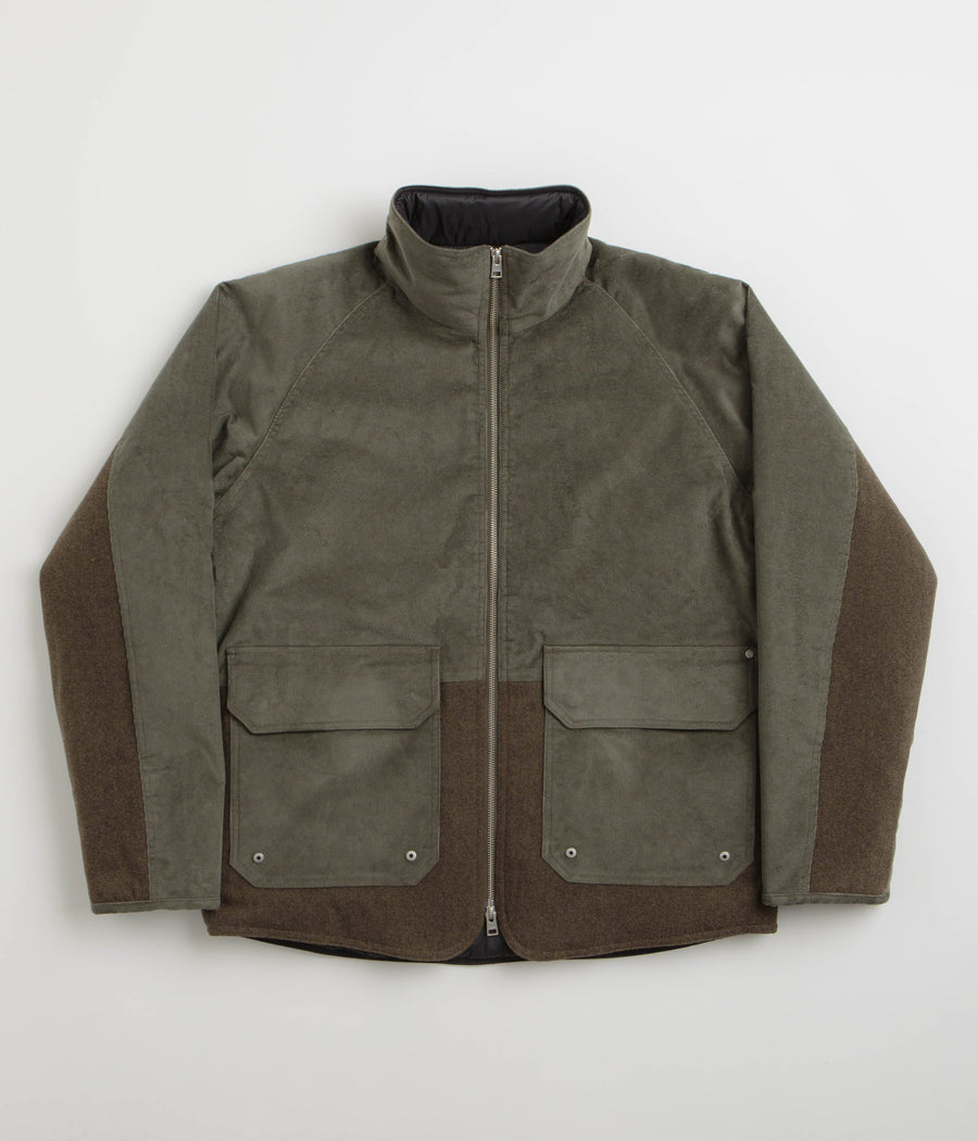 Norse Projects Hakon Solotex Corduroy Jacket in Ivy Green