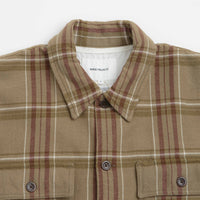 Norse Projects Hjalmer Check Overshirt - Walnut thumbnail