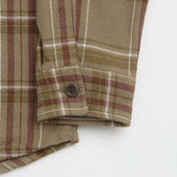 Norse Projects Hjalmer Check Overshirt - Walnut thumbnail