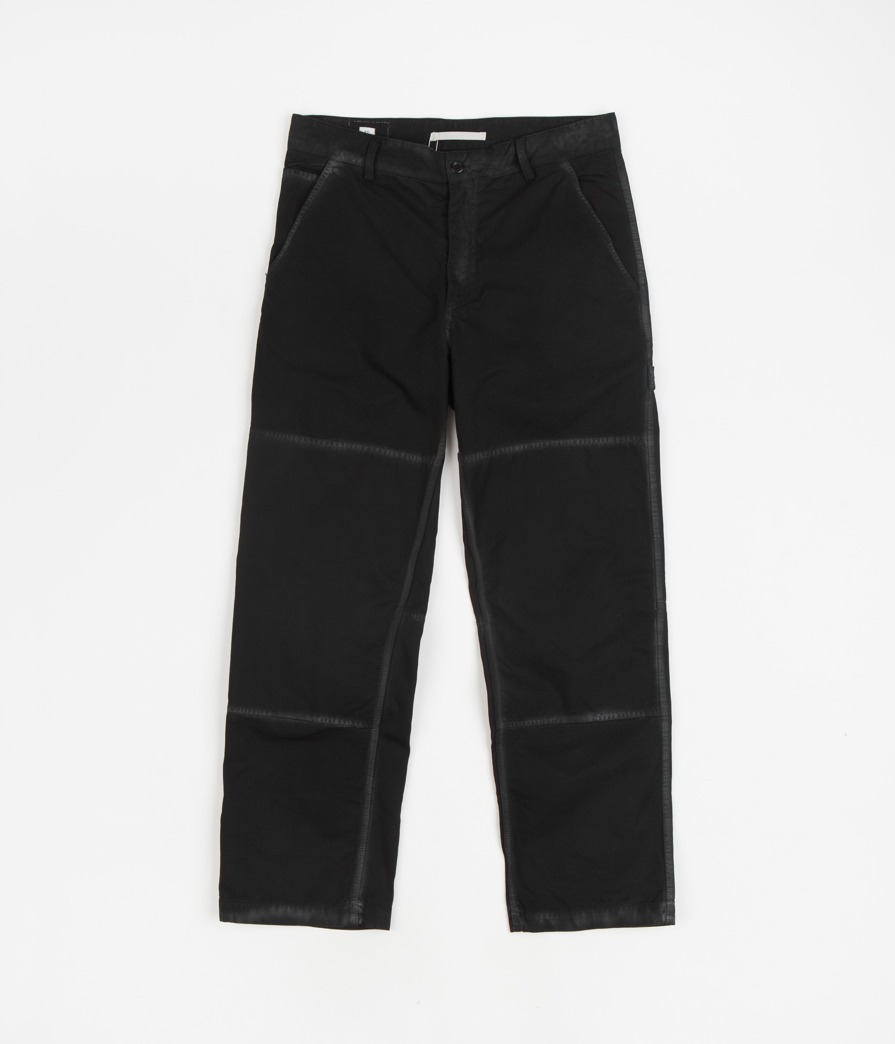 Norse Projects Lukas Tab Series Canvas Pants in Black