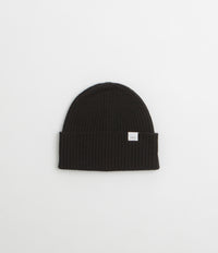Norse Projects Merino Lambswool Beanie in Black