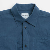 Norse Projects Ole Tencel Shirt in Estate Blue thumbnail