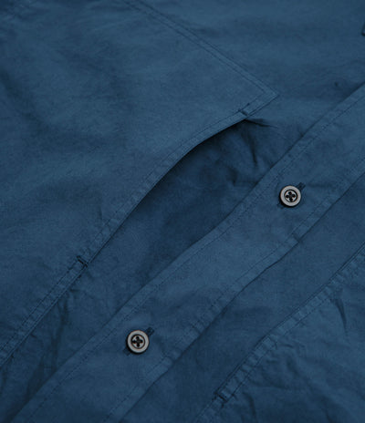 Norse Projects Ole Tencel Shirt in Estate Blue