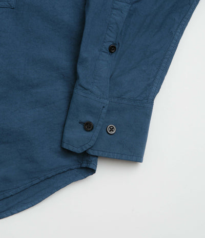Norse Projects Ole Tencel Shirt in Estate Blue