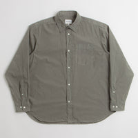Norse Projects Ole Cotton Tencel Shirt in Mid Khaki thumbnail