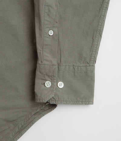 Norse Projects Ole Cotton Tencel Shirt in Mid Khaki
