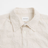 Norse Projects Ole Oversized Fil Coupe Short Sleeve Shirt - Ecru thumbnail