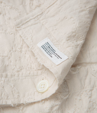 Norse Projects Ole Oversized Fil Coupe Short Sleeve Shirt - Ecru