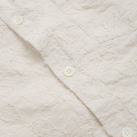 Norse Projects Ole Oversized Fil Coupe Short Sleeve Shirt - Ecru thumbnail