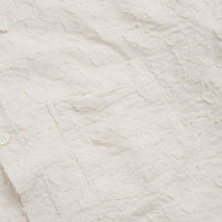 Norse Projects Ole Oversized Fil Coupe Short Sleeve Shirt - Ecru thumbnail