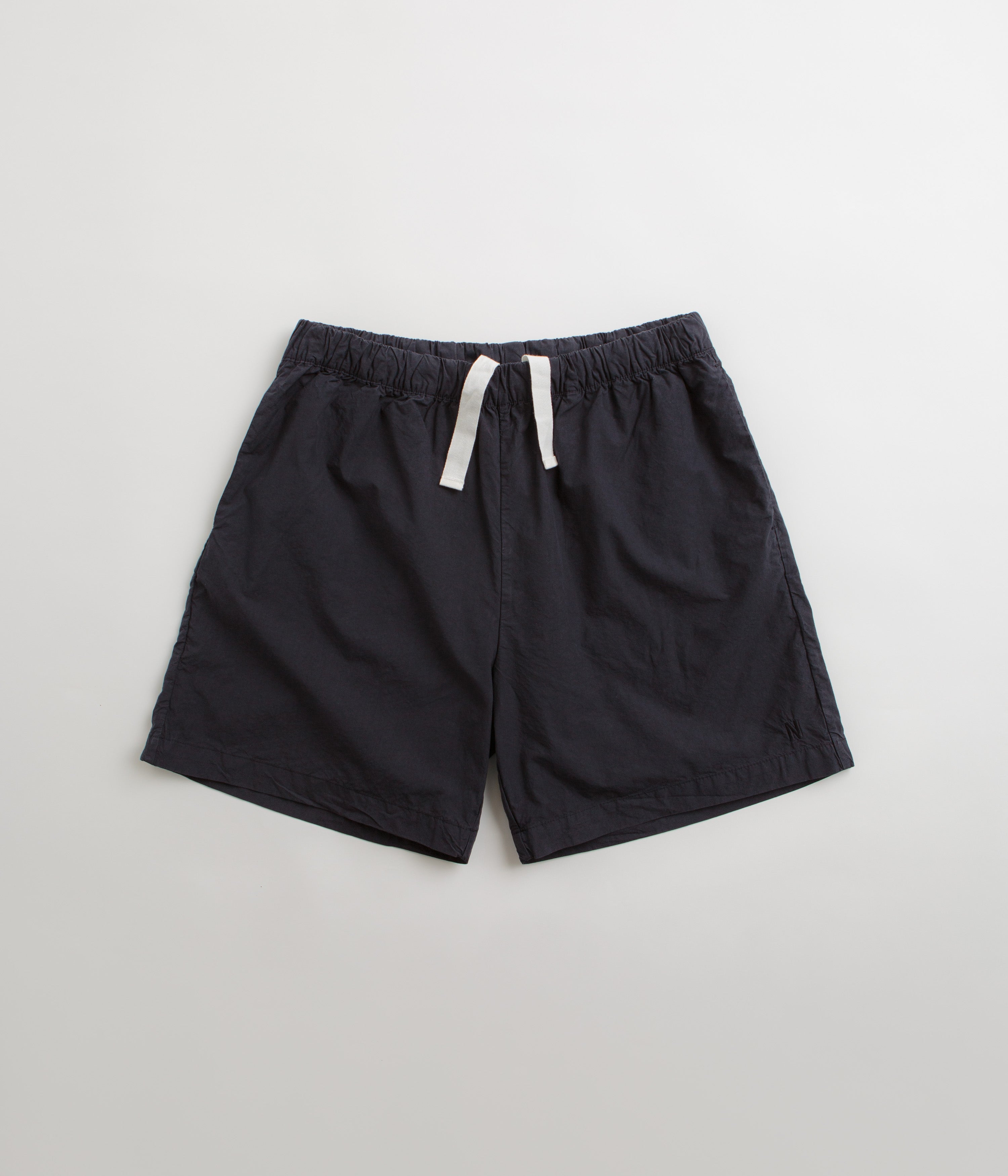 Norse Projects Per Cotton Tencel Shorts in Dark Navy
