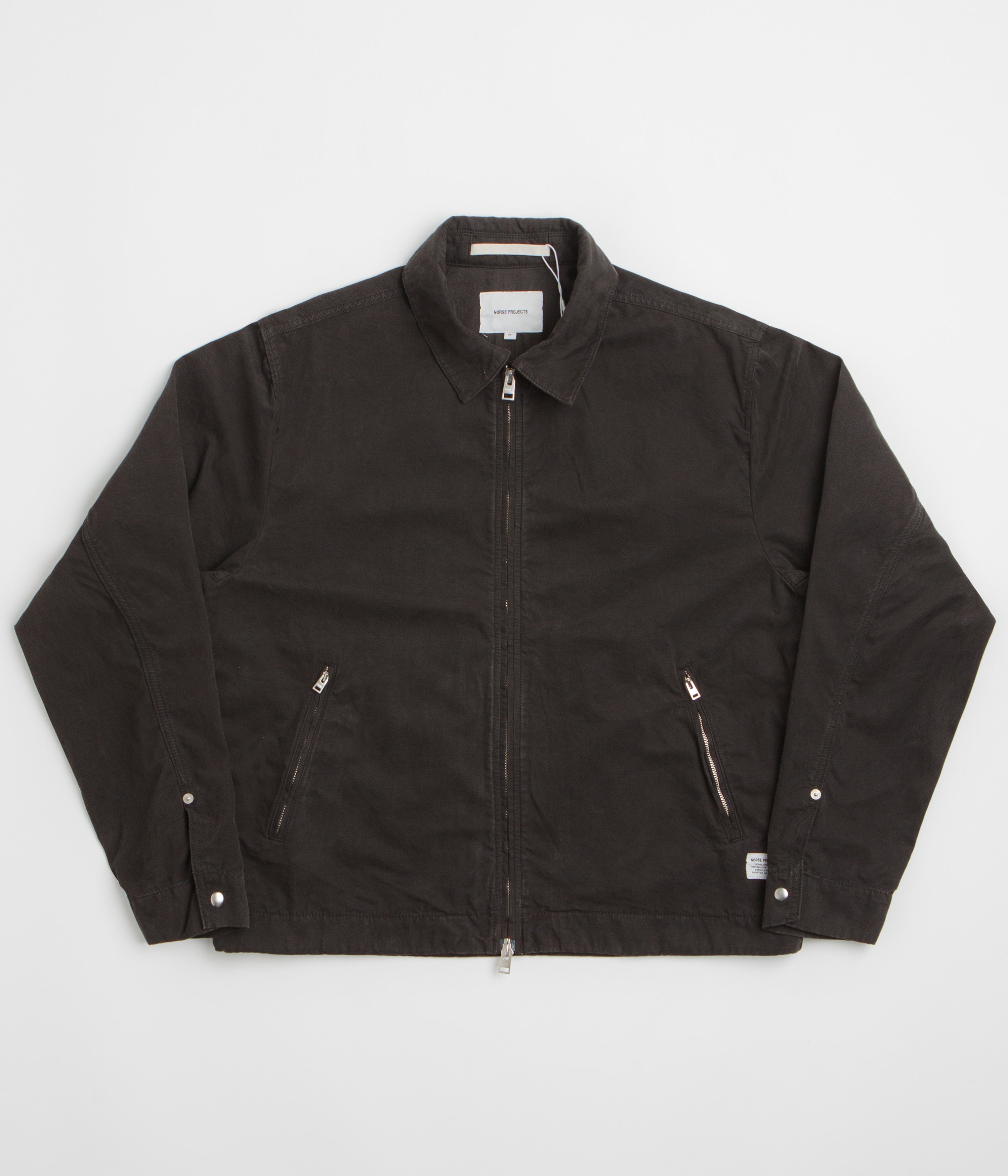 Norse Projects Raabjerg Canvas Jacket in Black