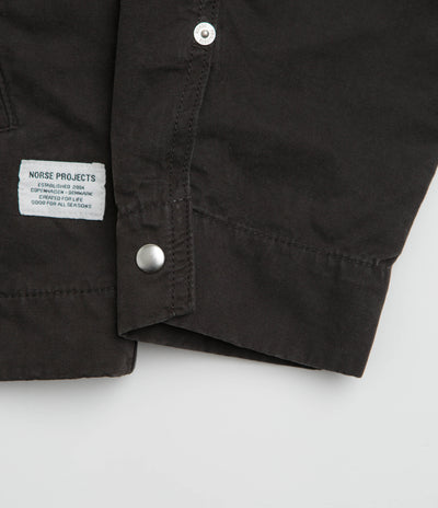 Norse Projects Raabjerg Canvas Jacket - Black