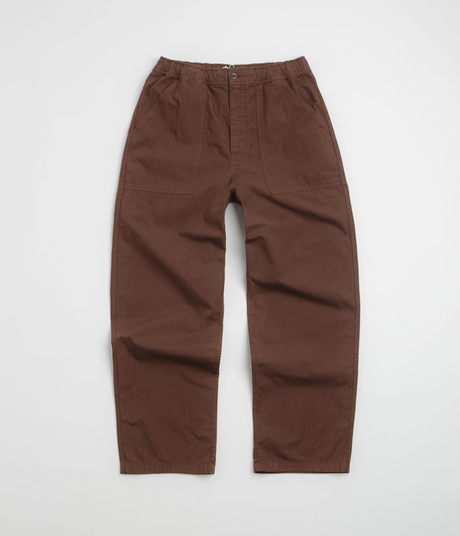Norse Projects Ragnar Relaxed Pants in Mahogany