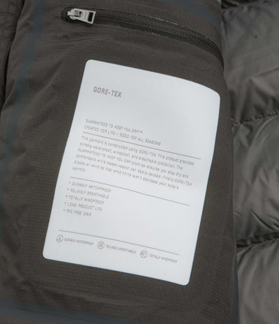 Norse Projects Rokkvi Gore-Tex Down Parka in Olive Night