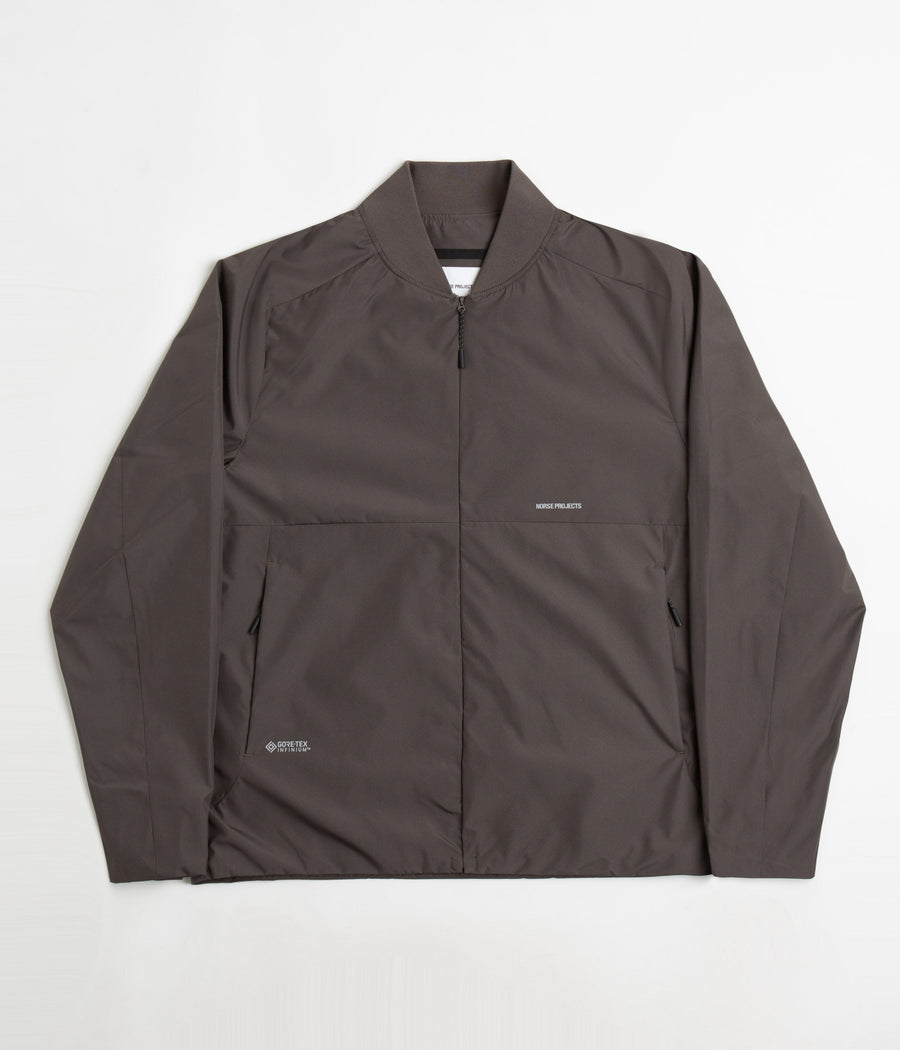 Norse Projects Ryan Gore-Tex Infinium Jacket in Heathland Brown