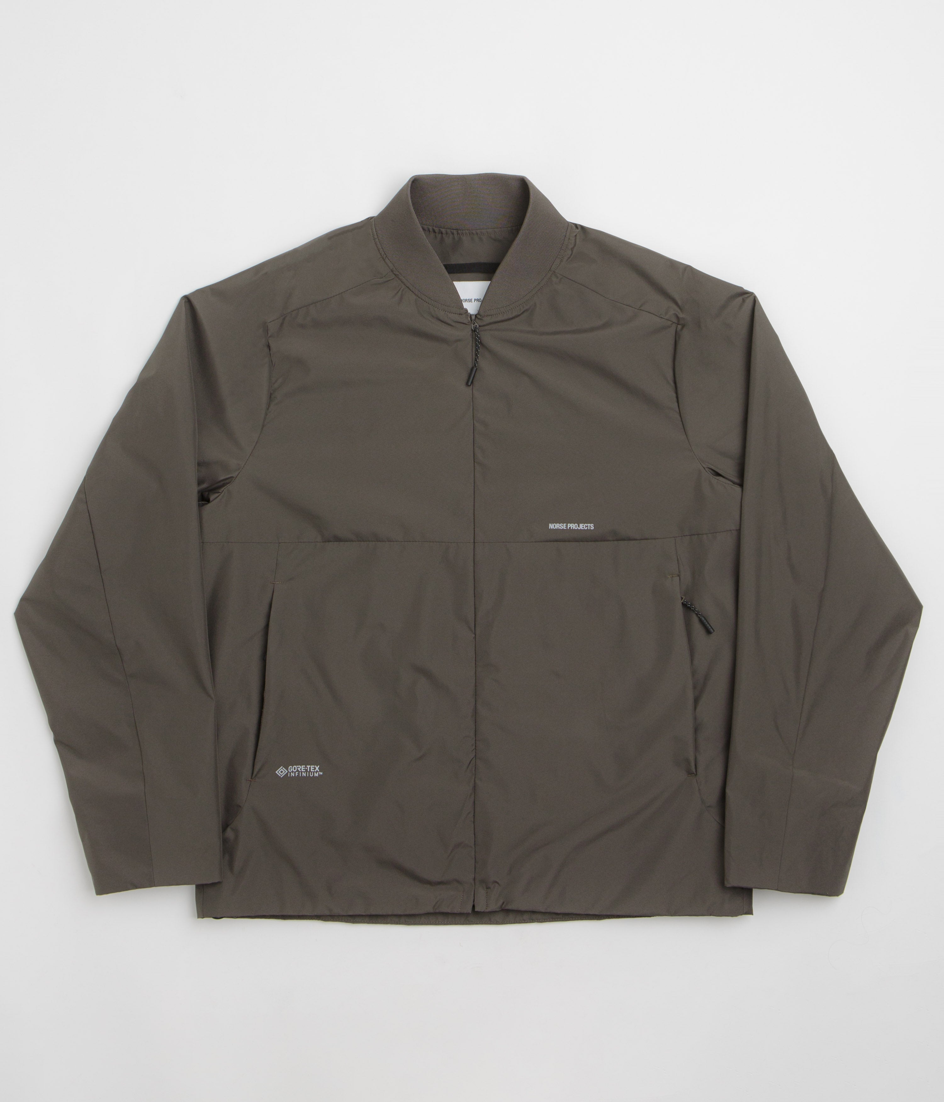 Norse Projects Ryan Gore-Tex Infinium Jacket in Heathland Brown