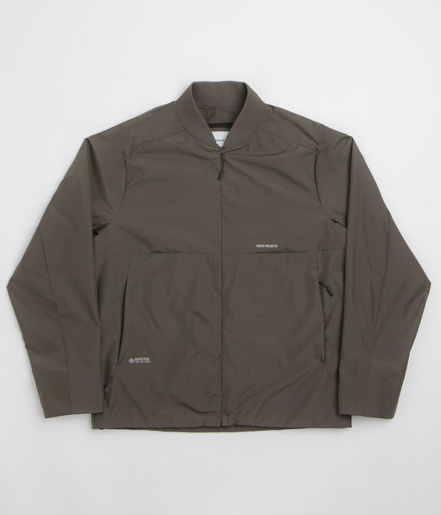 Norse Projects Ryan Gore-Tex Infinium Jacket in Heathland Brown