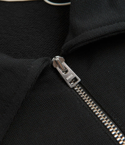 Norse Projects Standard Half Zip Sweatshirt in Black