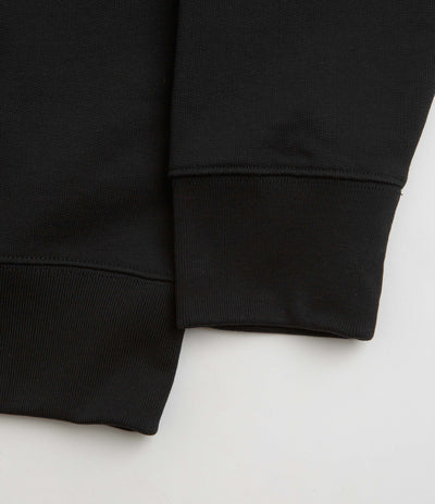 Norse Projects Standard Half Zip Sweatshirt in Black