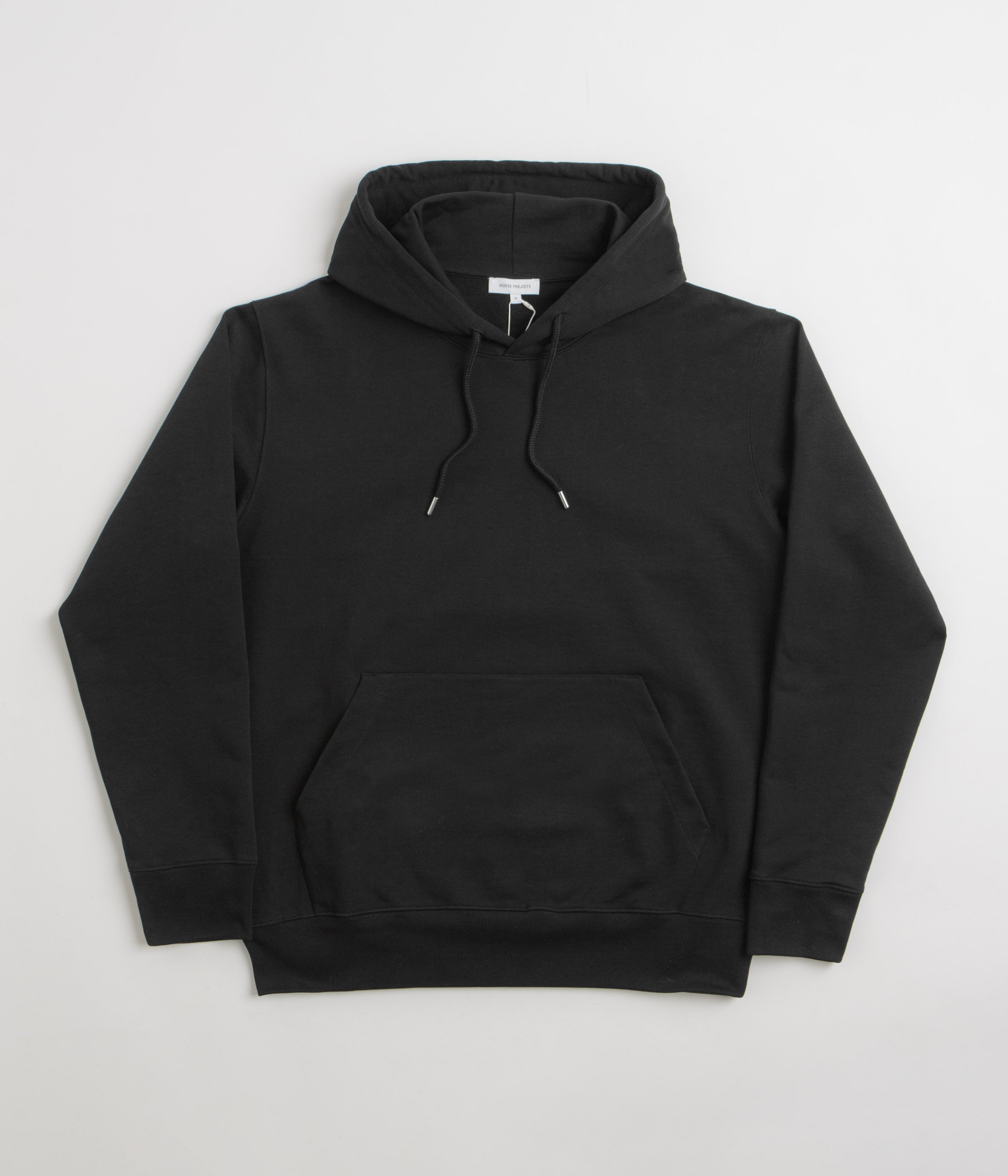 Norse Projects Standard Hoodie in Black