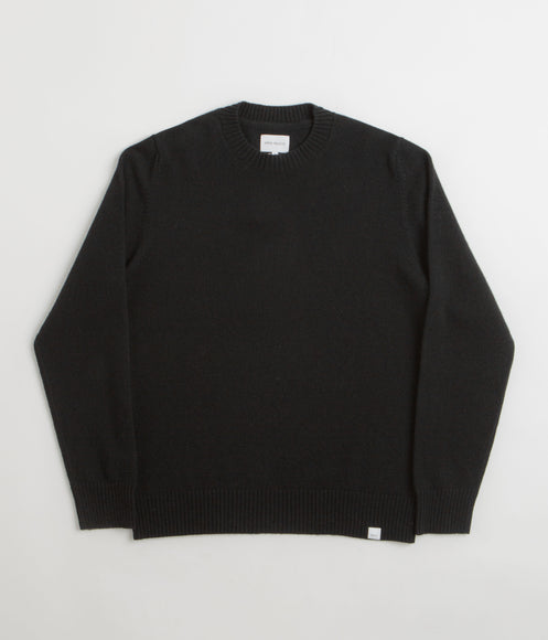 Norse Projects Standard Merino Crewneck Sweatshirt - Black