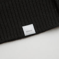 Norse Projects Standard Merino Crewneck Sweatshirt in Black thumbnail