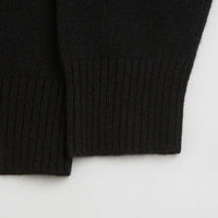 Norse Projects Standard Merino Crewneck Sweatshirt in Black thumbnail