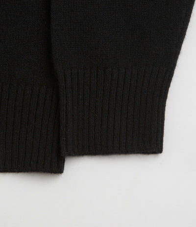 Norse Projects Standard Merino Crewneck Sweatshirt in Black