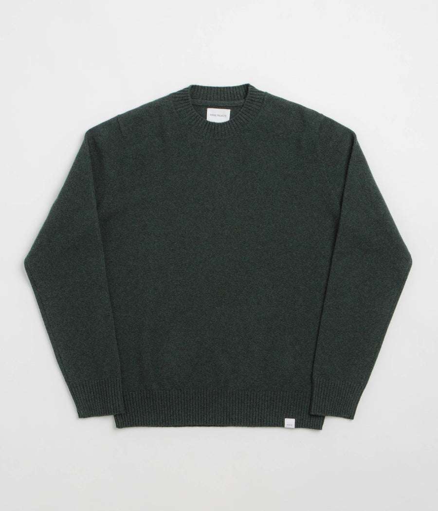 Norse Projects Standard Merino Crewneck Sweatshirt - Forrest