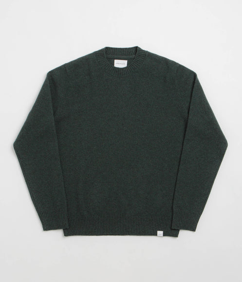 Norse Projects Standard Merino Crewneck Sweatshirt - Forrest