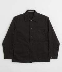 Norse Projects Standard Twill Overshirt in Black