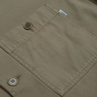Norse Projects Standard Twill Overshirt in Sediment Green thumbnail