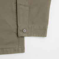 Norse Projects Standard Twill Overshirt in Sediment Green thumbnail
