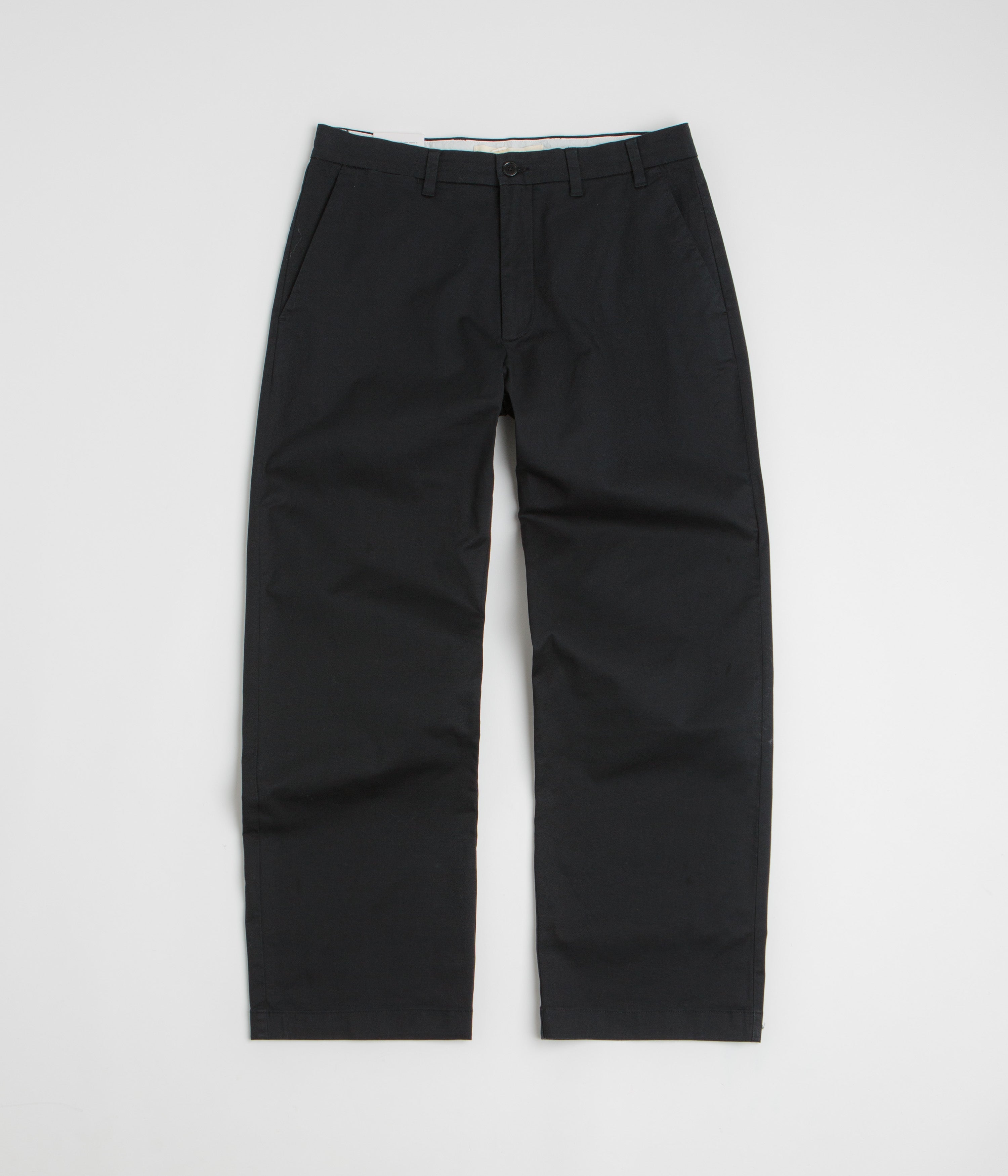 Norse Projects Standard Wide Chino in Black
