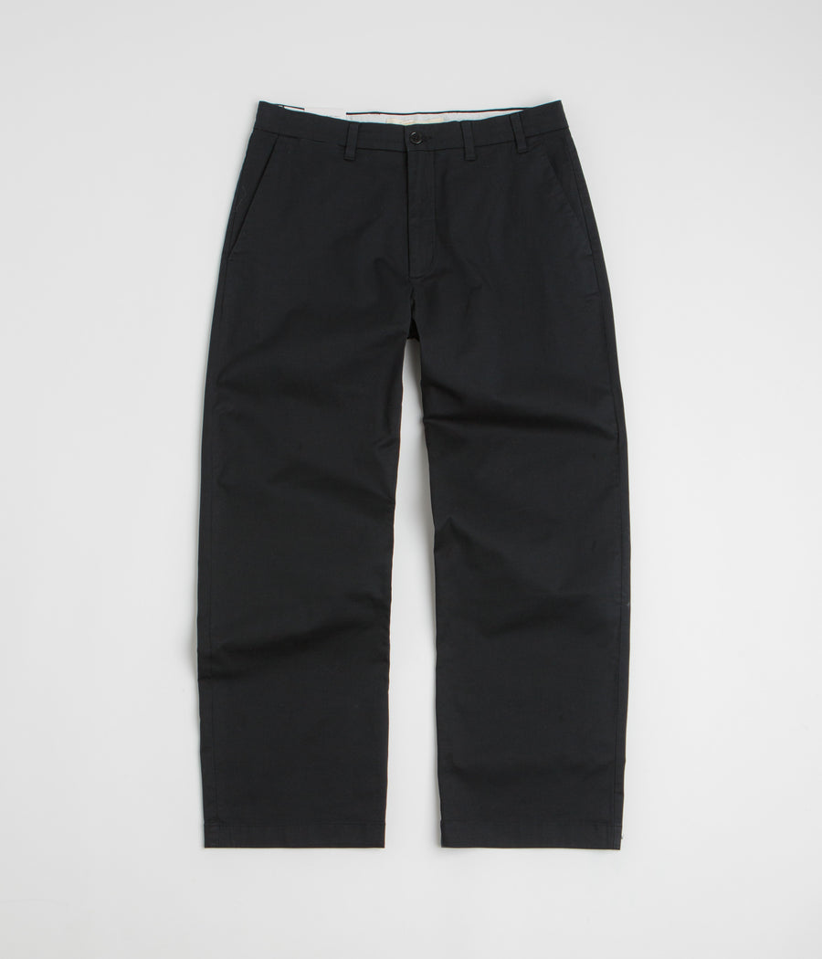 Norse Projects Standard Wide Chino in Black
