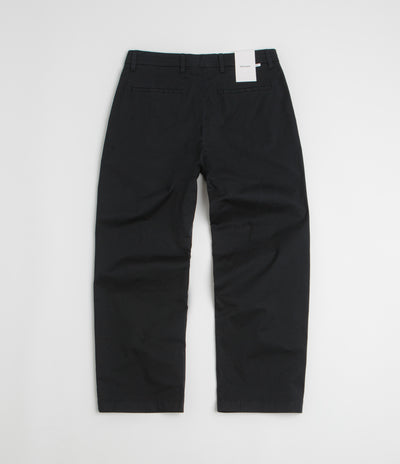 Norse Projects Standard Wide Chino - Black