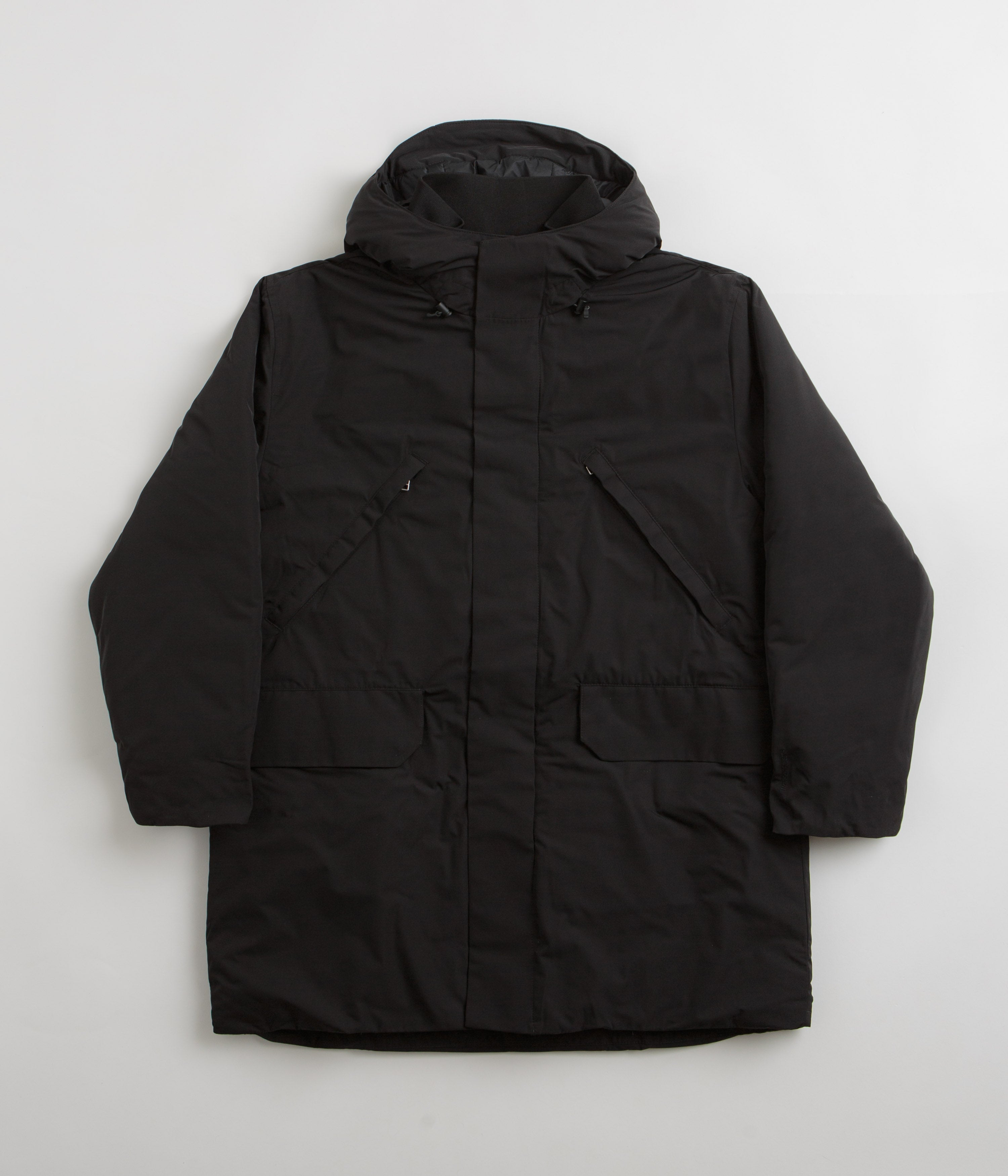 Norse Projects Stavanger Military Nylon Parka in Black