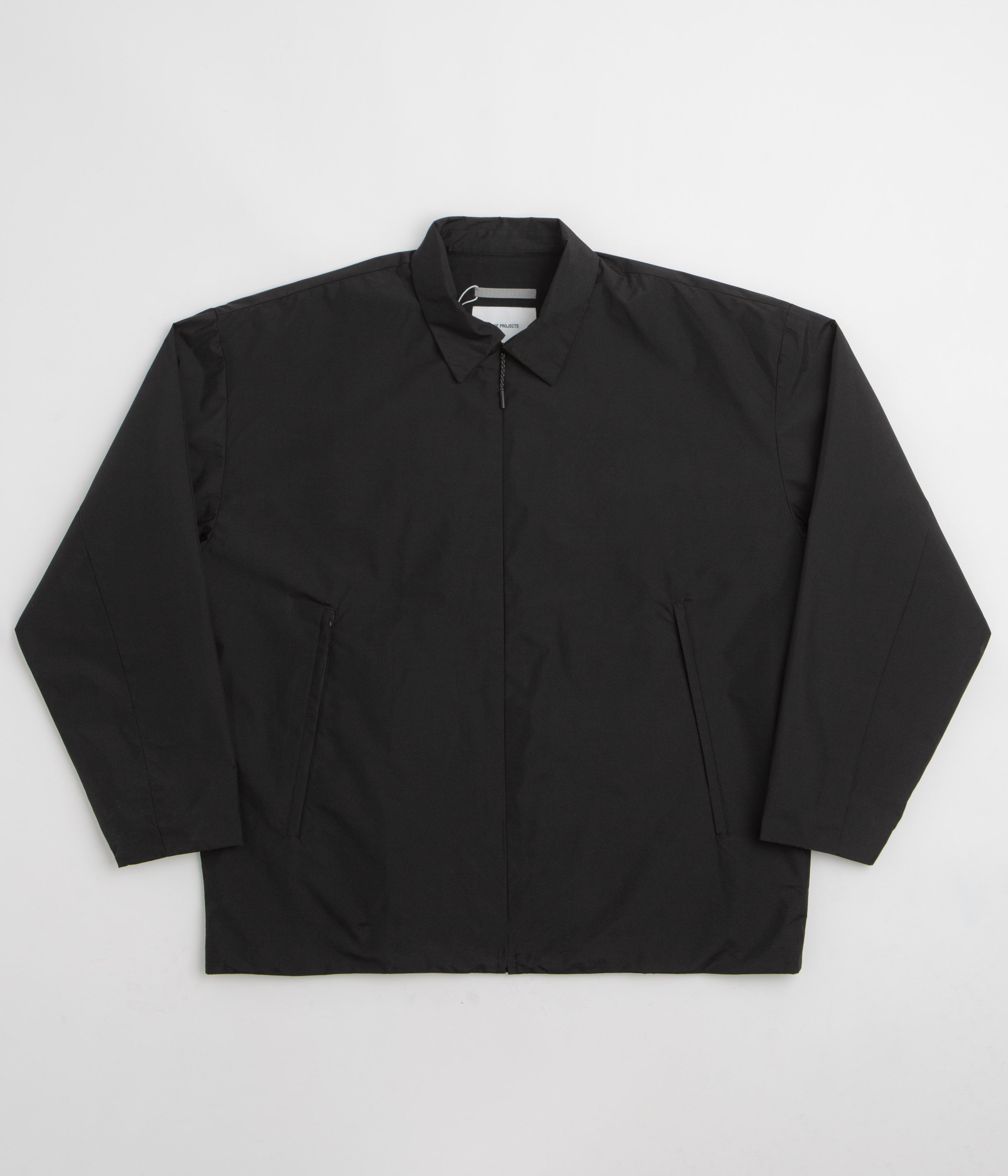 Norse Projects Sten Gore-Tex Windstopper Insulated Shirt Jacket in Black