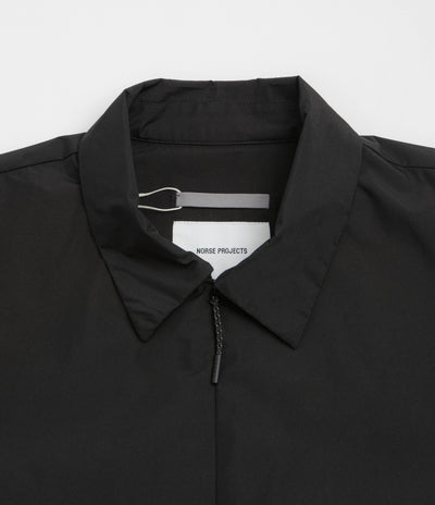 Norse Projects Sten Gore-Tex Windstopper Insulated Shirt Jacket in Black