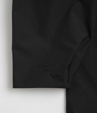 Norse Projects Sten Gore-Tex Windstopper Insulated Shirt Jacket in Black