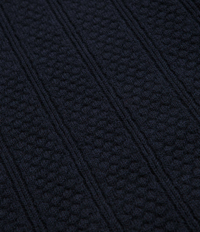 Norse Projects Storm Knit Crewneck Sweatshirt - Dark Navy